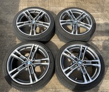 GENUINE BMW 1 2 SERIES F40 F44 18” 819M ALLOY WHEELS WITH TYRES 8092352