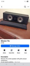 Mission 75c Wired Center Speaker