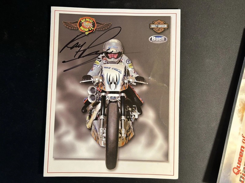 Ohio Raceway Norwalk Drag Racing Autos (6 AUTOS) Ray Price Harley Davidson NHRA