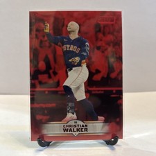 2025 Topps Stadium Club #29 Christian Walker Red Foil