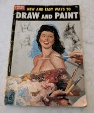 Vintage Trend Books New and Easy Ways To DRAW AND PAINT 141 Arthur Zaidenberg SC