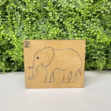 Elephant #2 AccuCut Ellison Die Cut Stencil Manual Die Cutter Zoo Animal 5x6
