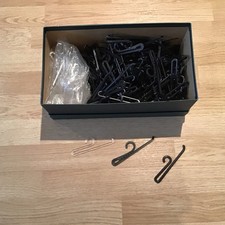 Sock Hangers Display- Retail sales Black/ transparent 