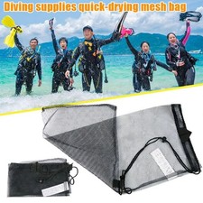 1PC Diving Mesh Bag Snorkeling Storage Sack Diving Drawstring Bag Water Sports