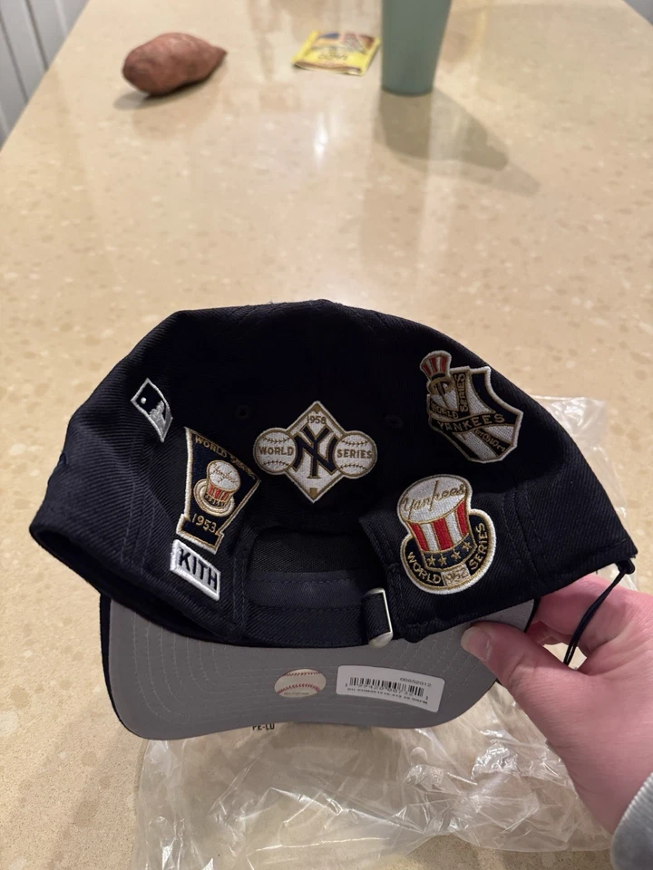 Kith & New Era for the New York Yankees 9FORTY A Frame Cap Confirmed Order NWT - Image 4 of 4