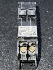 Siemens Q2020 120V Circuit Breaker 20 Amp Type QT