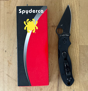 Spyderco Para 3 black Taschenmesser CPM S45VN G 10 schwarz Drop Point