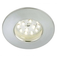Briloner Led Einbauleuchte Rund Chrom IP44 5,5W Modul 470Lm Warmweiß Dimmbar