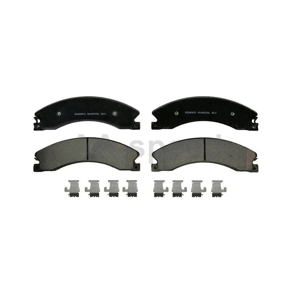 Pastillas de freno delanteras traseras para Chevrolet Silverado 3500 HD 2018 2017 2016 2015 2014 Foto 3 de 3