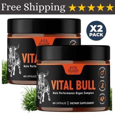 #ad 2x Lonvera Vital Bull Beef Organ Supplement for Men – Grass Fed Organs US $27.99