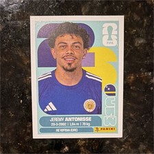 Panini FIFA World Cup 2026 Jeremy Antonisse CUW 18 AE Kifisia Sticker Card