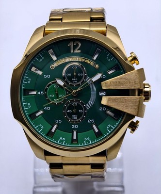 Diesel 10 Bar ''ONLY THE BRAVE'' Chronograph Date Indicator Quartz Men Wrist Watch