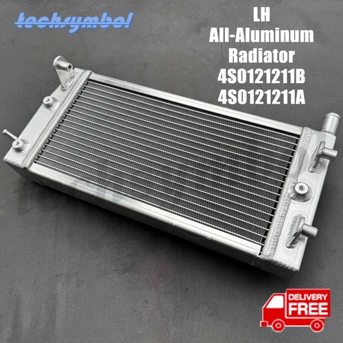 4S0121211B LH Auxiliary Radiator for Audi R8 5.2L V10 17–23 Lambo Huracán 15-23