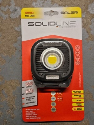 Led Lenser Solidline Sal2R 2700-6500K Akkuleuchte Powerbank 1500 Lumen NEU OVP