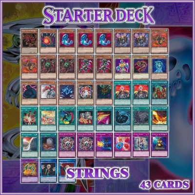 STRINGS SLIFER SLIME STARTER DECK 43 | Jam Humanoid Worm The Sky Dragon  YuGiOh | eBay