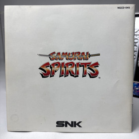 Samurai Spirits Neo Geo CD Japan Complete CIB SNK Samurai Shodown