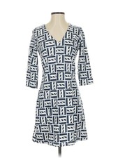 Mahi Gold Women Blue Casual Dress S