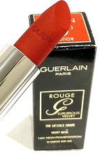 Guerlain Paris Rouge Velvet Metal Lipstick Shade No 214 Exotic Red