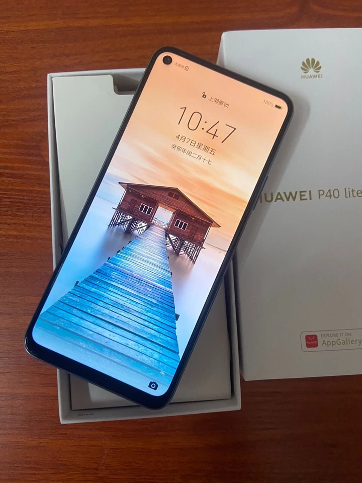 Huawei P40 Lite 4G 5G Dual SIM 128GB Unlocked Android Global Phone -New Sealed - Imagen 2 de 4