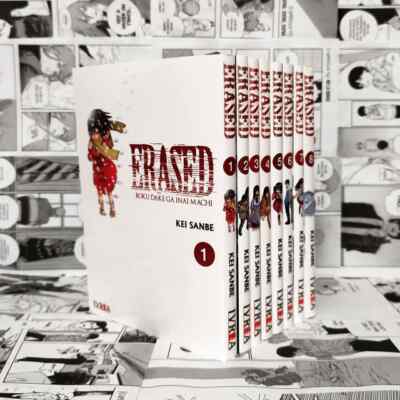 ERASED - BOKU DAKE GA INAI MACHI (SERIE COMPLETA, 8 TOMOS +Re) Manga en ESPAÑOL