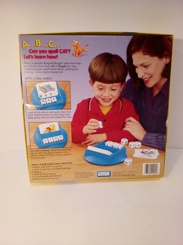 Vintage Boggle Jr Board Game Ages 3-6 Parker Brothers 1998 - Picture 2 of 7