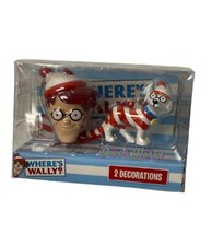 Primark Harry Potter & Wheres the Wally Xmas Hanging Decorations Baubles 2 Pack