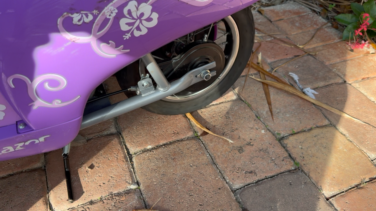 Razor Pocket Mod 250W Electric-Powered Ride-On Scooter - Purple