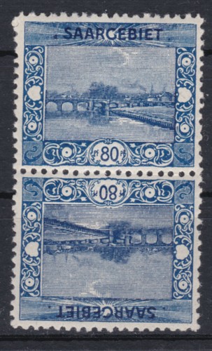 Saargebiet 1921 reverse prints from Michel No. 55 mint condition ** choose  - Picture 12 of 12