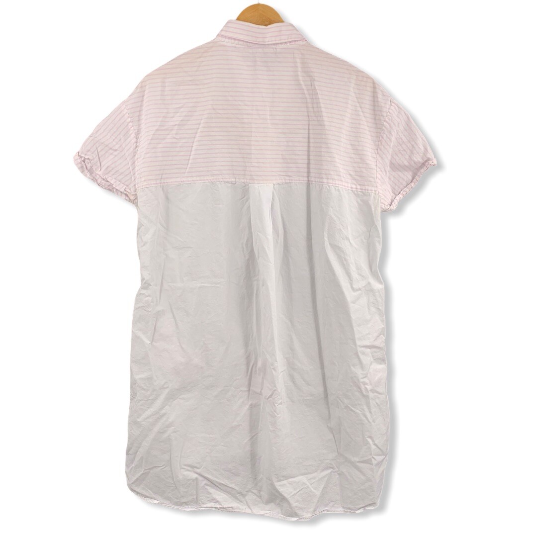 purple shirt dress zara Zara SHIRT DRESS WITH RUCHING