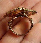 Designer Barse Studio Barse Bronze Lapis Lazuli Gemstone Ring Size 6 Signed — photo 5