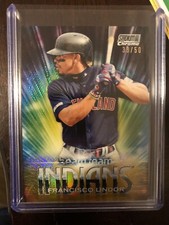 2020 Topps Stadium Club Chrome FRANCISCO LINDOR Beam Team Insert Gold #’d /50