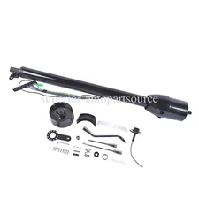 For 1967-1979 Ford F100 Truck 33" Tilt Steering Column No Key Col Shift Black
