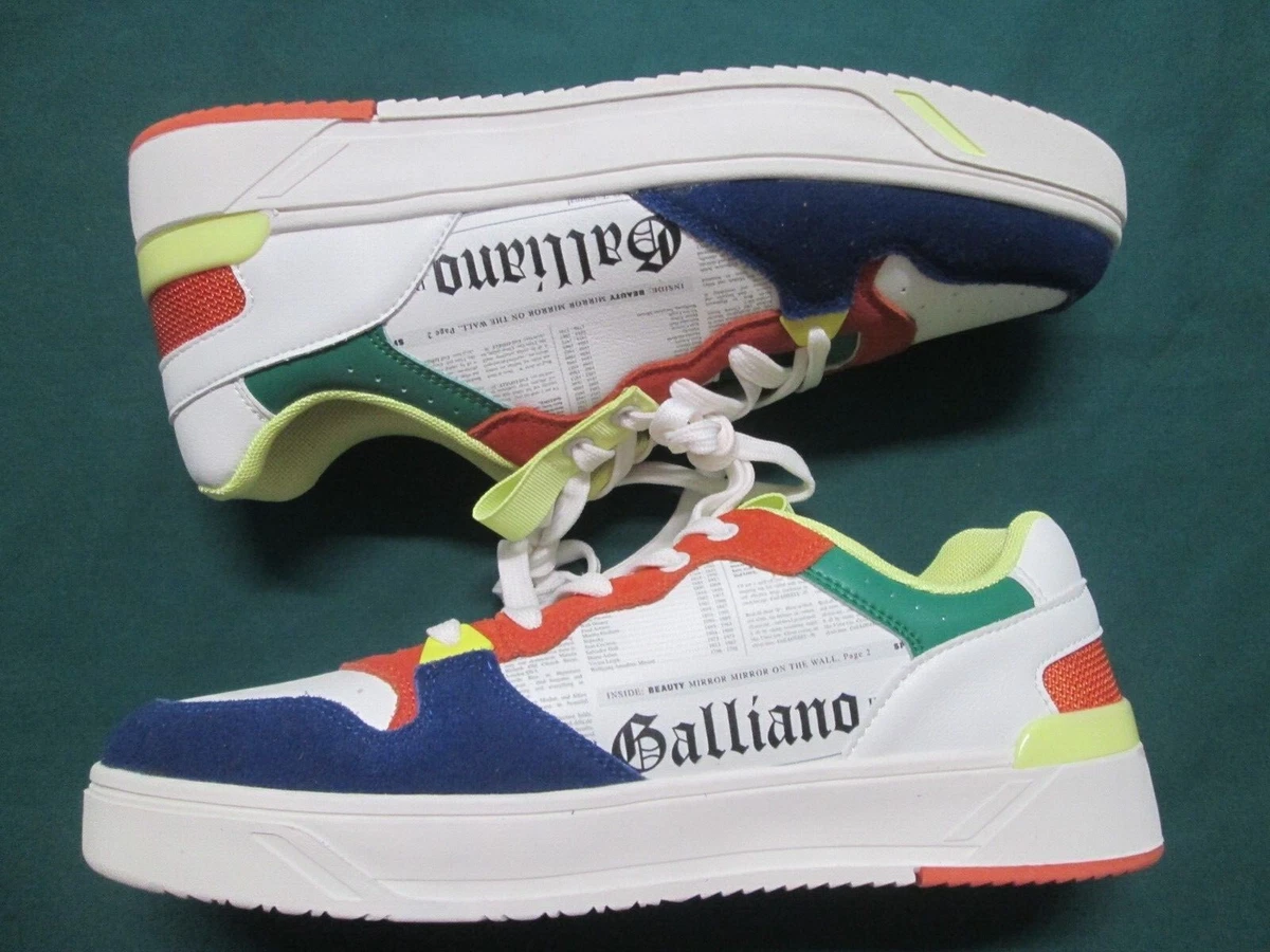 John Galliano Leather Sneakers