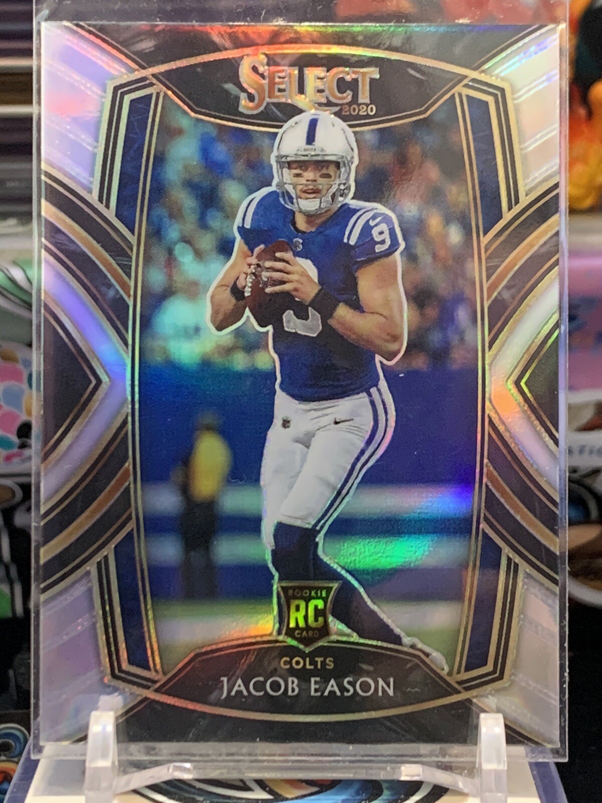 2020 Panini Select Silver Prizm Jacob Eason #248 Indianapolis Colts Rookie 6W
