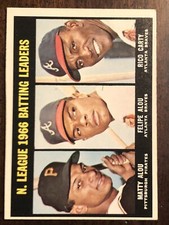 1967 Topps #240 N.L. Batting Ldrs