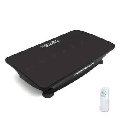 FEIERDUN Vibration Plate Exercise Machine Revolutionize Lymphatic Drainage BLACK