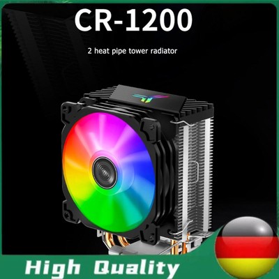 Jonsbo CR1200 CPU-Kühler 2 6 mm Heatpipe RGB 3Pin 90 mm Lüfter für Intel/AMD