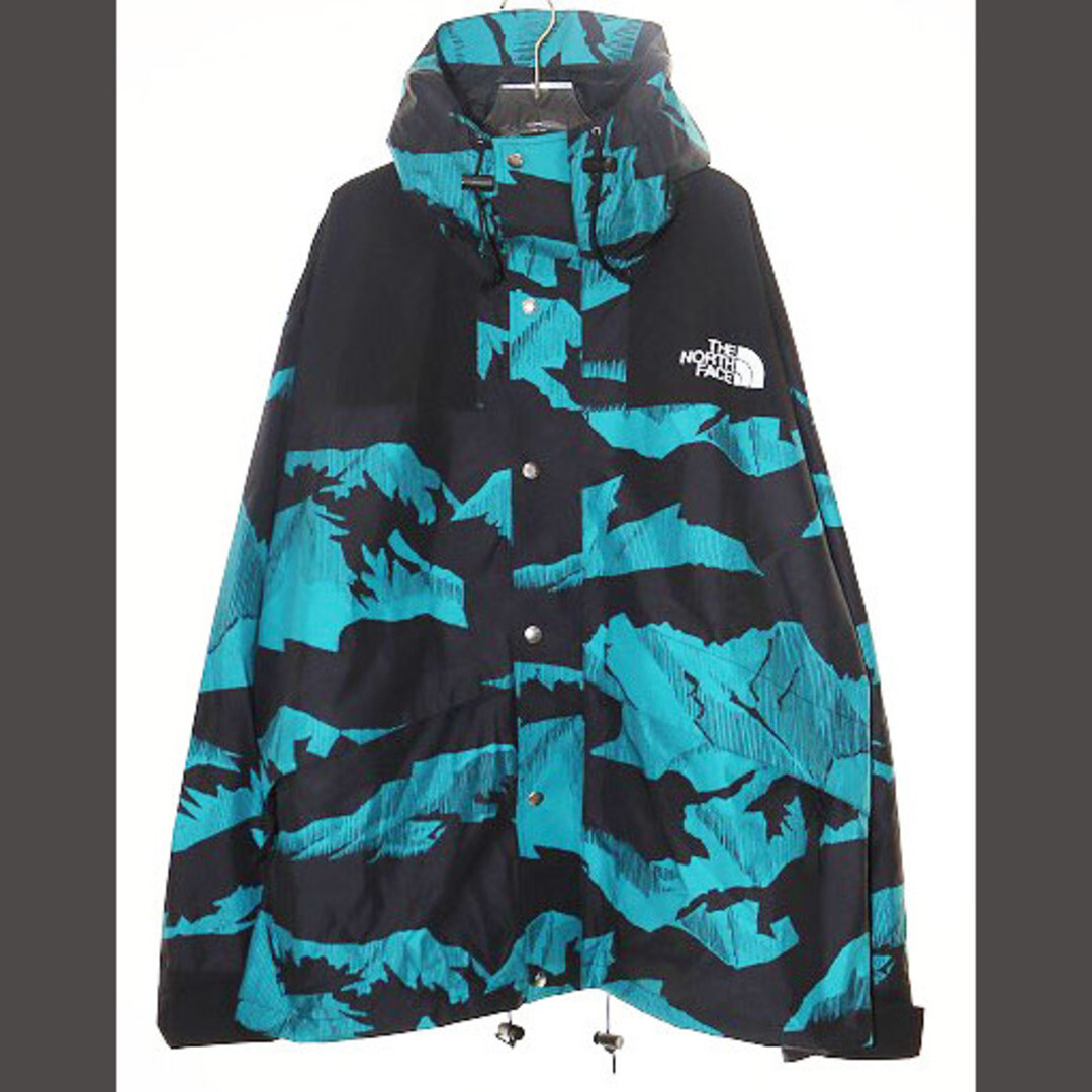 The North Face PRINTED '86 RETRO MOUNTAIN JACKET BLUE XL The North Face PRINTED '86 RETRO MOUNTAIN JACKET BLUE XL