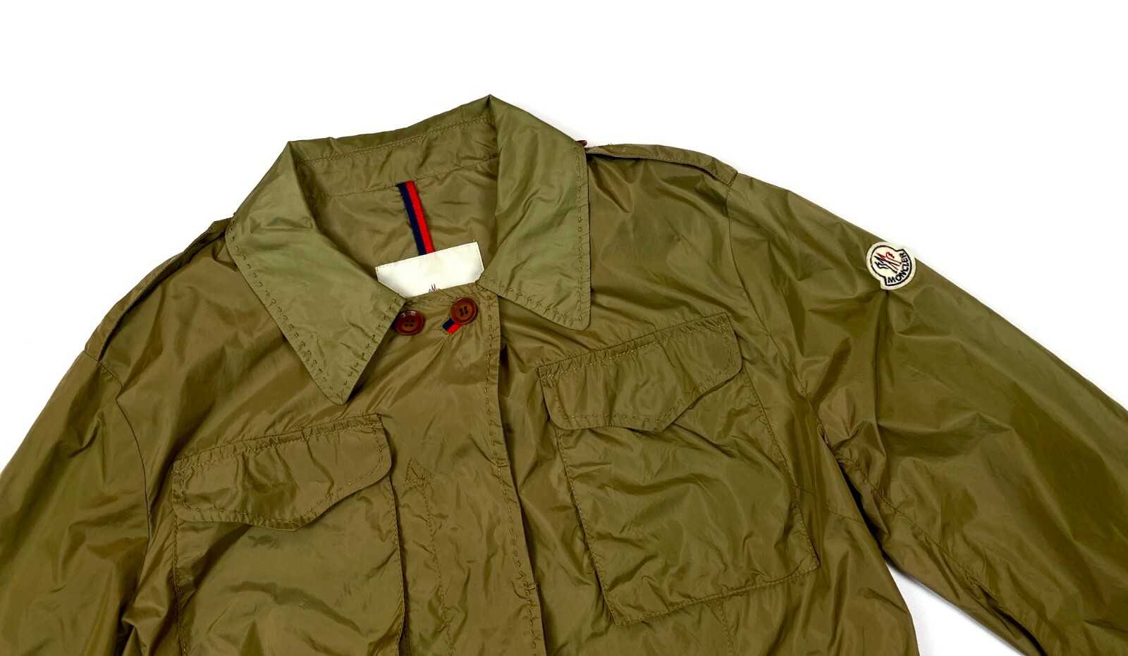 Vintage Women's MONCLER Mustard Nylon 