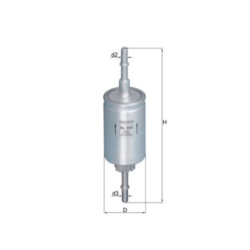 Kraftstofffilter Knecht KL 458 FüR Ford Mazda-image