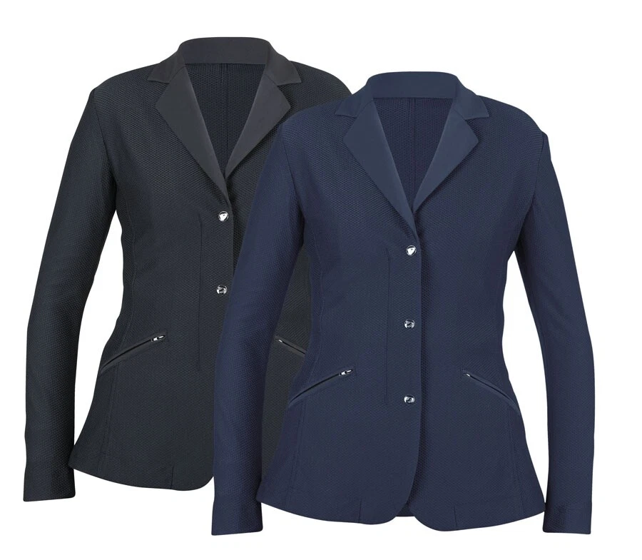 Veste Tweed Le Beau Cheval - Femme - Bleu Marine Et Rose - UK12/14 - Occasion