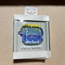 Heyday Gen 3 Earbud Case Cover with Brass Clip- Digital wave