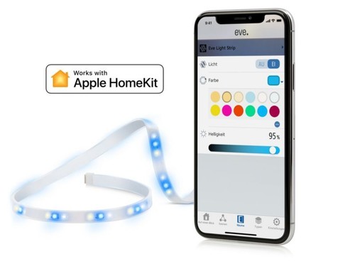 Eve Light Strip - smarter LED-Lichtstreifen wh/farbig dimmbar Apple HomeKit - Bild 11 von 16