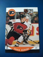 1990 Pro Set Craig Berube #498 Philadelphia Flyers
