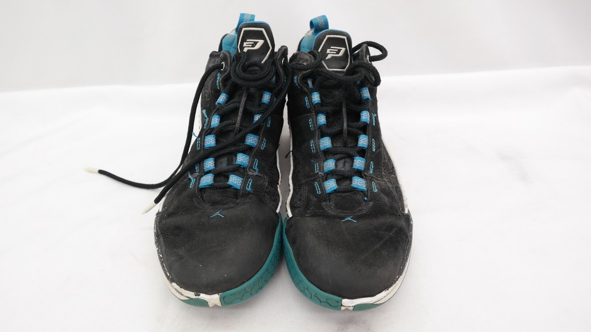 Nike Air Jordan CP3 Black White & Blue Basketball Shoes Nike Air Jordan CP3 Black White & Blue Basketball Shoes