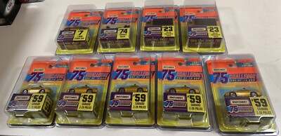 Matchbox 9 Cars In The 75 Gold Challenge