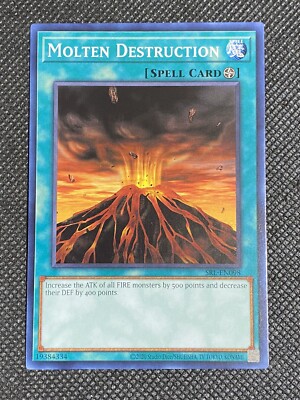 YuGiOh! - Molten Destruction SRL-EN098 Common 25th Anniversary Edition Near Mint