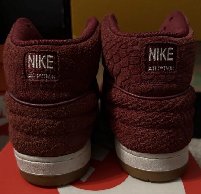 Size 9 - Nike Air Python Premium Red - image 3