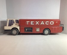 Vintage 1960's Metal Texaco Jet Fuel Tanker Press Steel Truck Made In USA
