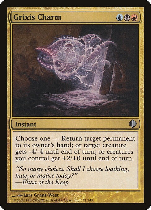 Grixis Charm 1x MtG Shards of Alara SP/NM